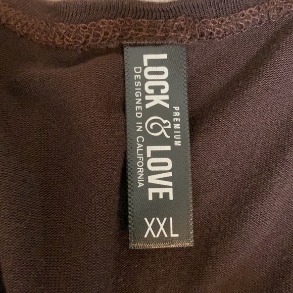 Lock & Love Jersey Kimono Sleeve Dress, XXL - Picture 9 of 10